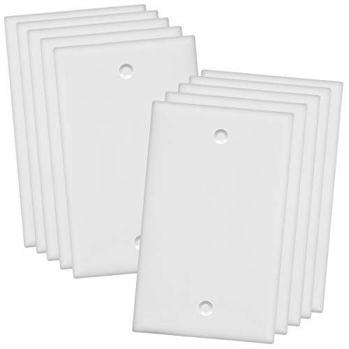 Product Cover ENERLITES Blank Device Wall Plate, Size 1-Gang 4.50