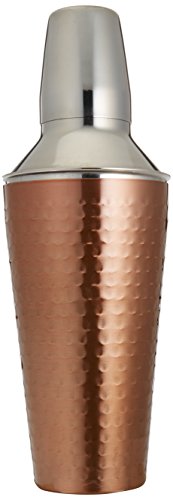 Product Cover Cook Pro Inc. 3Piece 27 oz Stainless Steel Cocktail Mixer, Copper
