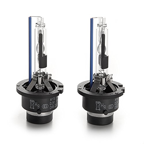 Product Cover HYB 8000K 35W D2R Auto Xenon HID Headlight Replacement Bulb (Pack of 2)