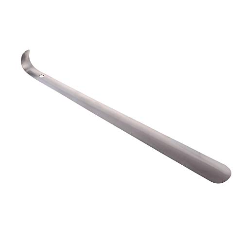 Product Cover B11 42cm / 17 Inch Long Handled Heavy Duty Metal shoe horn Sturdy & Light Weight Shoe horn