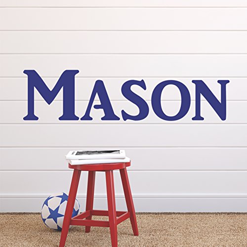 Product Cover Boys Nursery Personalized Custom Name Vinyl Wall Art Decal Sticker 28