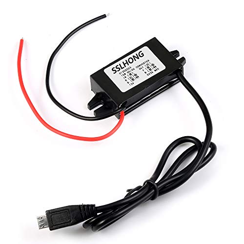 Product Cover HOMREE DC-DC Converter Step Down Module 12V to 5V Micro USB Output Buck Power Adapter