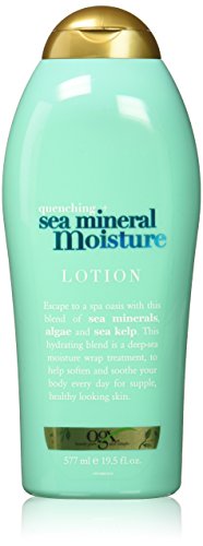 Product Cover OGX Quenching + Sea Mineral Moisture Body Lotion, 19.5 Fl Oz (Pack of 1)