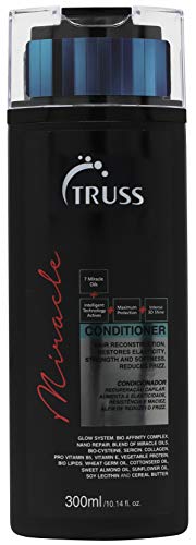 Product Cover Truss Miracle Conditioner - Anti-aging, Color Safe, Repair Conditioner with Amino Acids, Lipids to Increase Elasticity, Strengthen Hair, Adds Shine, Frizz Control, & Repairs Chemical Damaged Dry Hair