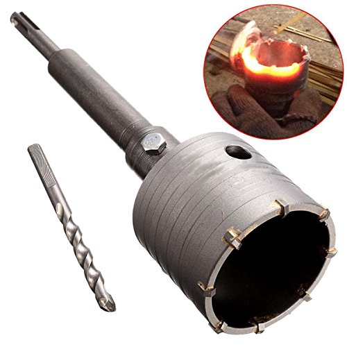 Product Cover Hanperal 65mm SDS Plus Shank Hole Saw Cutter Concrete Cement Stone Wall Drill Bit