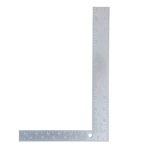 Product Cover VINCA SCLS-1208 Carpenter L Framing Square 8 inch x 12 inch Measuring Layout Tool