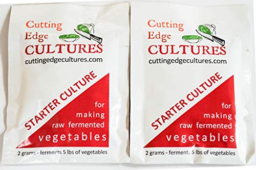 Product Cover Cutting Edge Cultures Vegetable Starter Culture, 2 Pouches, 4g