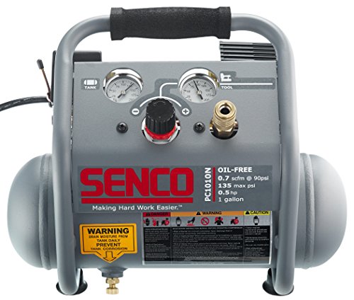 Product Cover Senco PC1010N 1/2 Hp Finish & Trim Portable Hot Dog Compressor, Grey
