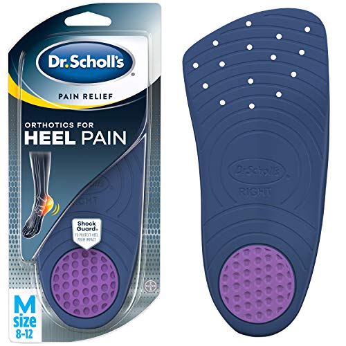 Product Cover Dr. Scholl's HEEL Pain Relief Orthotics // Clinically Proven to Relieve Plantar Fasciitis, Heel Spurs and General Heel Aggravation (for Men's 8-12, also available for Women's 5-12)