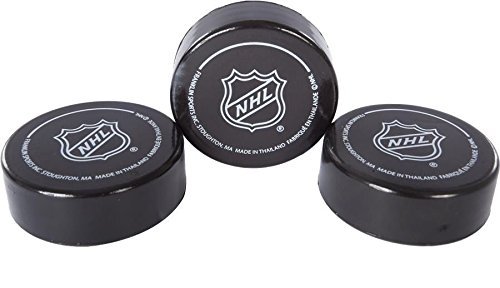 Product Cover Franklin Sports NHL Foam Mini Hockey Pucks 3-Pack