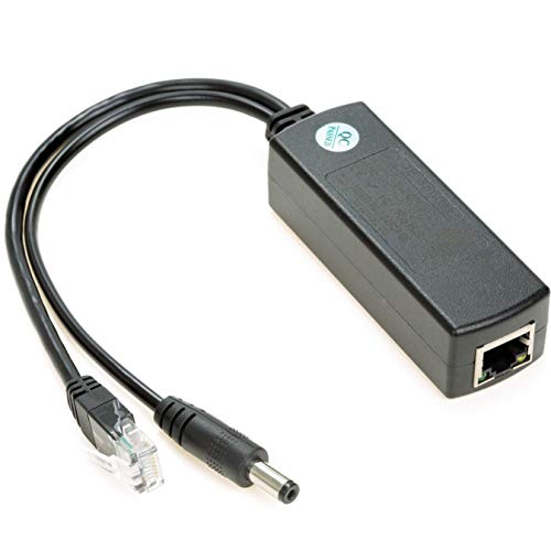 Product Cover UCTRONICS Active PoE Splitter 12V - 2.1mm DC Barrel Jack for IP Camera, Arduino with Ethernet and Wireless Access Point - IEEE 802.3af/at Compliant