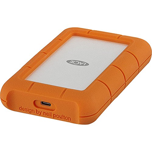 Product Cover LaCie Rugged 4TB USB-C and USB 3.0 Portable Hard Drive + 1mo Adobe CC All Apps (STFR4000400)