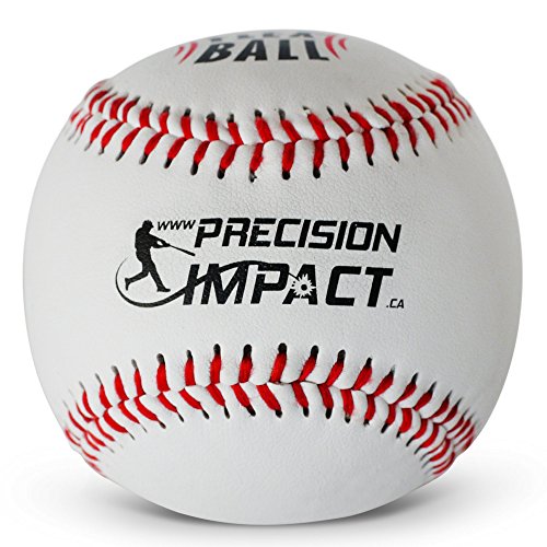 Product Cover Precision Impact Flex-Ball: Low Impact Safety Tee Balls for Kids Indoor Baseball or Outdoor Baseball (3-Pack)