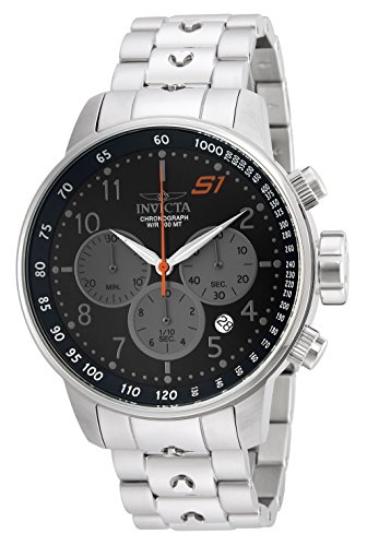 Product Cover Invicta Men's S1 Rally Quartz Watch with Stainless-Steel Strap, Silver, 28 (Model: 23084)