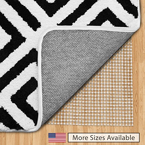 Product Cover Gorilla Grip Original Area Rug Gripper Pad, 2.5x13, Made in USA, for Hard Floors, Pads Available in Many Sizes, Provides Protection and Cushion for Area Rugs and Floors