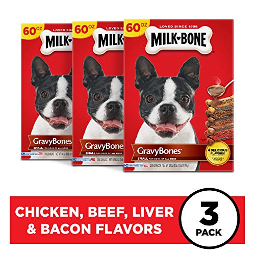 Product Cover Milk-Bone Gravy Bones Dog Biscuits - Small, 60 Oz (3 Pack)