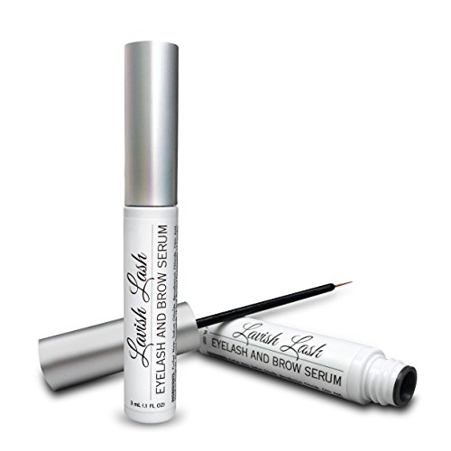 Product Cover Pronexa Hairgenics Lavish Lash - Eyelash Growth Enhancer & Brow Serum with Biotin & Natural Growth Peptides for Long, Thick Looking Lashes and Eyebrows! Dermatologist Certified & Hypoallergenic.