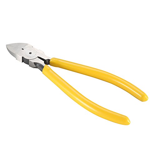 Product Cover KISENG Flush Cut Pliers, Diagonal Cutter Pliers Wire Cutters Soft Wire Cutting Tool 6 inch
