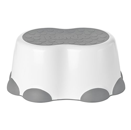 Product Cover Bumbo Step Stool, Cool Grey, White