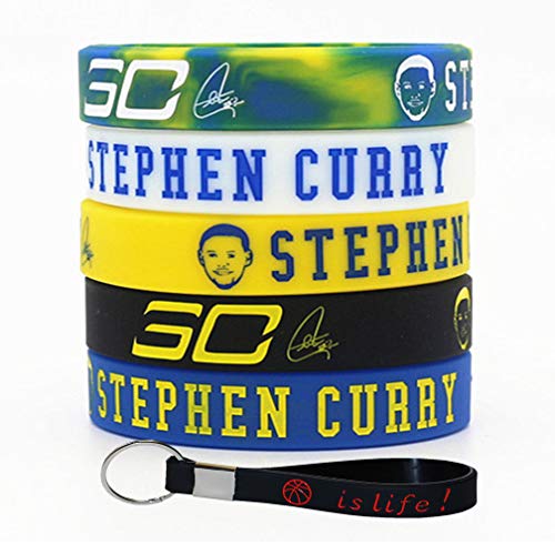 Product Cover Silicone Bracelet for Sports Fans - 5PCS Assorted Color- Gift idea for your beloved Ones