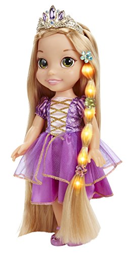 Product Cover Disney Tangled Glow & Style Rapunzel Toddler Doll