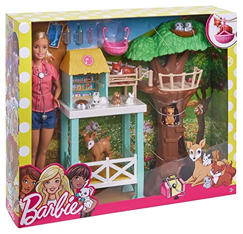 Product Cover Barbie Animal Rescuer Doll & Playset