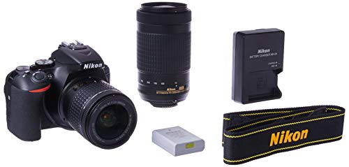 Product Cover Nikon D5600 DSLR with 18-55mm f/3.5-5.6G VR and 70-300mm f/4.5-6.3G ED