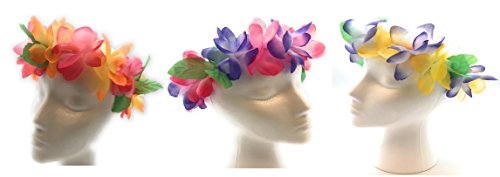 Product Cover Mahalo Floral Leis Headband 12 PC Set
