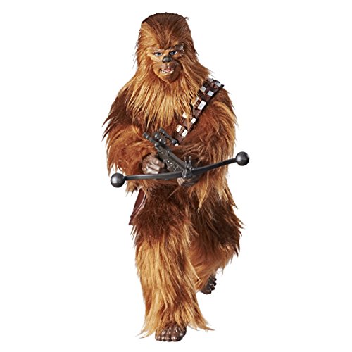 Product Cover Star Wars Forces of Destiny Roaring Chewbacca Adventure Figure Toy - Sounds and Looks Just Like Real Chewy - Highly Poseable - Comes with Bandolier and Bowcaster - 12.5 inches Tall - Ages 4 and Up