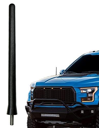 Product Cover AntennaMastsRus - The Original 6 3/4 Inch is Compatible with Ford F-150 (2009-2020) - Car Wash Proof Short Rubber Antenna - Internal Copper Coil - Premium Reception - German Engineered