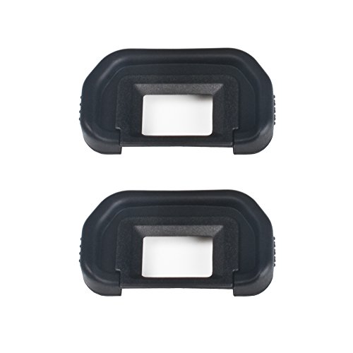 Product Cover (2 Pack) VKO Eyepiece/Eyecup EB Replacement for Canon EOS 5D Mark II/5D2/5DM2/5D/6D/80D/70D/60D/60Da/50D/40D Camera Viewfinder