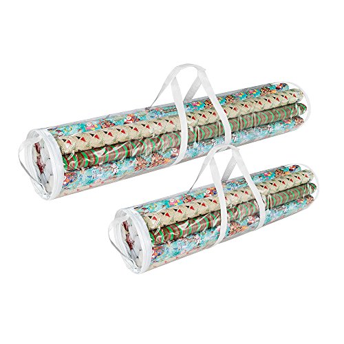 Product Cover Elf Stor 798976 Christmas Birthday Holiday Storage Set of 2 | Holds 40