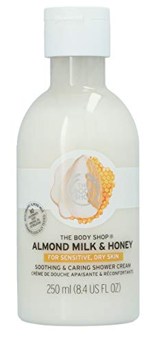 Product Cover The Body Shop Almond Milk & Honey Soothing & Caring Shower Cream - 250ml