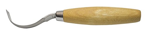 Product Cover Morakniv Wood Carving Hook Knife 163 with Sandvik Stainless Steel Blade, 0.9-Inch Internal Radius