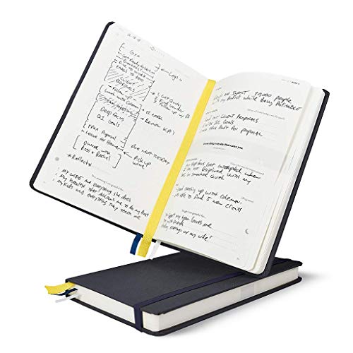 Product Cover SELF Journal by BestSelf - Undated Daily, Weekly and Monthly Life Planner Organizer for Maximum Achievement and Goal Success - Charcoal Notebook