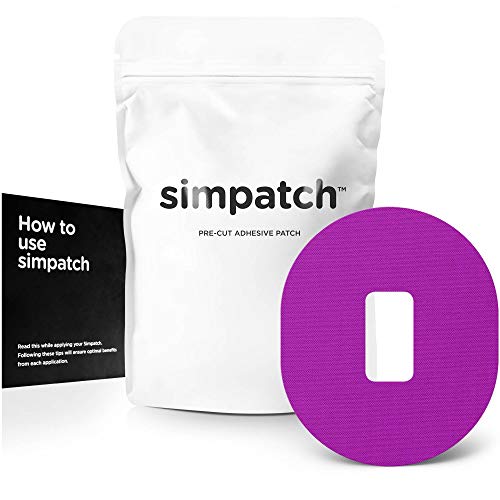 Product Cover SIMPATCH Adhesive Patch for Dexcom - Pack of 25 - Multiple Colors Available (Purple)
