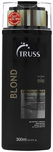 Product Cover TRUSS Blond Conditioner - Violet Purple Conditioner For Blonde, Bleached & Gray Hair - Color Protection, Hydrating, Restores Elasticity, Neutralizes Brassiness, Yellow, Orange Tones 10.14 fl oz