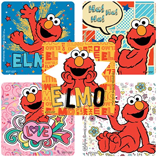 Product Cover Elmo Stickers - Prizes 100 Per Pack