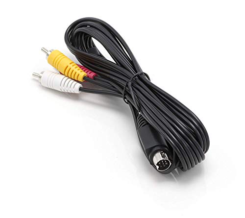 Product Cover THE CIMPLE CO - 10 Pin to Composite Cable; S Video to 3 RCA, for Audio and Video; 10 DIN pin to AV - Connects to H25, C31, C41, C41-W, C51, C61, C61-K- DIRECTV and AT&T Replacement Cable - 6ft