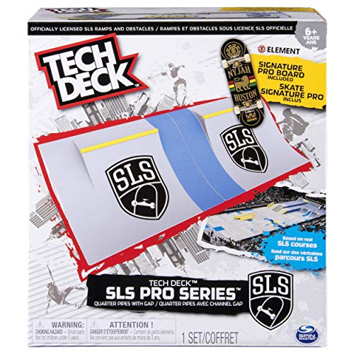 Product Cover TECH DECK - SLS Pro Series Skate Park - Quarter Pipes with Gap and Signature Pro Board