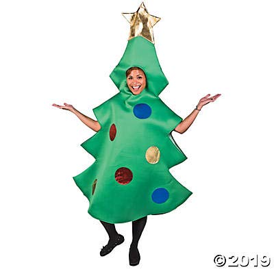 Product Cover Adult Christmas Tree Costume - Perfect for Halloween and Holiday Fun