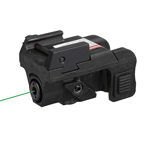 Product Cover HiLight P3G Pistol Green Laser Sight USB Rechargeable Battery for Subcompact Pistols
