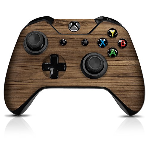 Product Cover Controller Gear Wood Grain Xbox One Controller Skin - Officially Licensed by Xbox