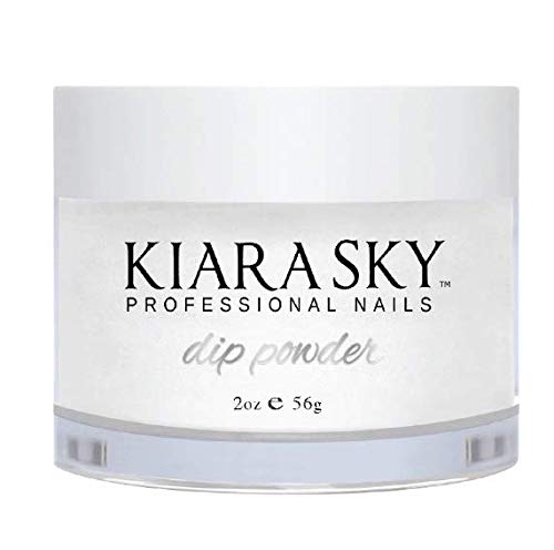 Product Cover Kiara Sky Dip Powder. Clear Color Long-Lasting and Lightweight Nail Dipping Powder, 2 Ounces