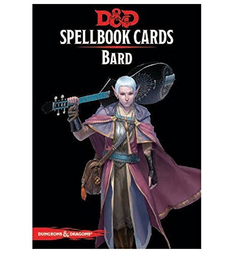 Product Cover Dungeons & Dragons - Spellbook Cards: Bard (128 cards)