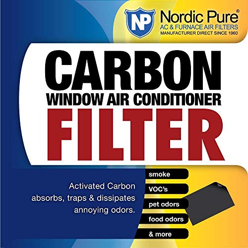 Product Cover Nordic Pure Carbon Window AC Unit Filter 14x48 Cut to Fit Sheet by Nordic Pure