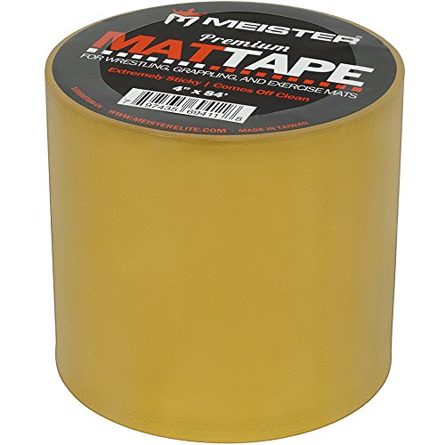 Product Cover Meister Premium Mat Tape for Wrestling, Grappling and Exercise Mats - Clear - 4