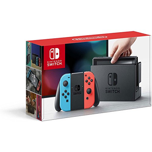 Product Cover Nintendo Switch - Neon Red and Neon Blue Joy-Con - HAC 001 (Discontinued by Manufacturer)
