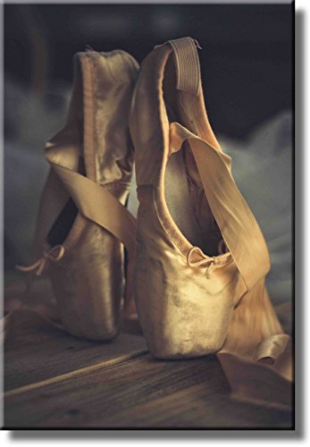 Product Cover Ballet Shoes Picture on Stretched Canvas, Wall Art Décor, Ready to Hang