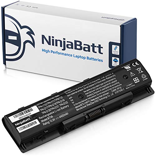 Product Cover NinjaBatt Laptop Battery for HP PI06 710416-001 710417-001 HSTNN-UB4N HSTNN-LB40 HSTNN-LB4N TPN-112 Envy M6-N010DX M6-N113DX M7-J120DX M7-J020DX 17T-J100 - High Performance [6 cell/4400mAh/10.8v]